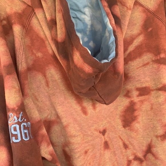 Penguins Hockey Custom Bleach Dye Hoodie-Large - Picture 5 of 6